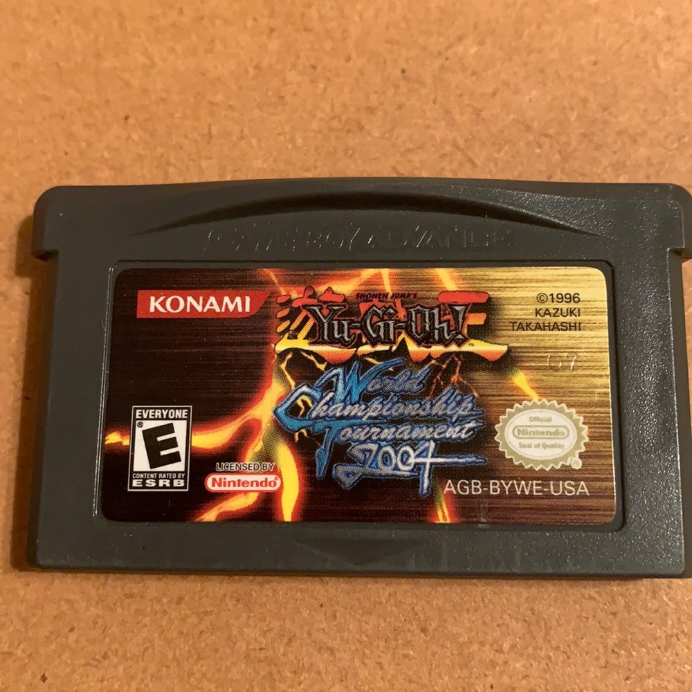 Yu Gi Oh world championship Tournament 2004 Gameboy Advance